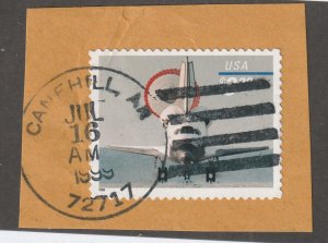 USA stamp, Scott# 3261, used, $3.25 on piece, #3261