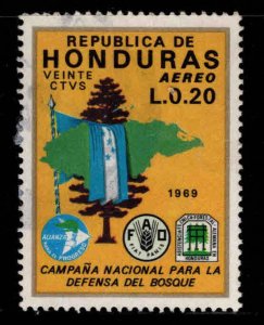 Honduras  Scott C486 Used FAO airmail stamp