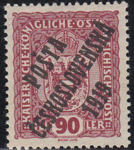 Czechoslovakia #B15 MNH