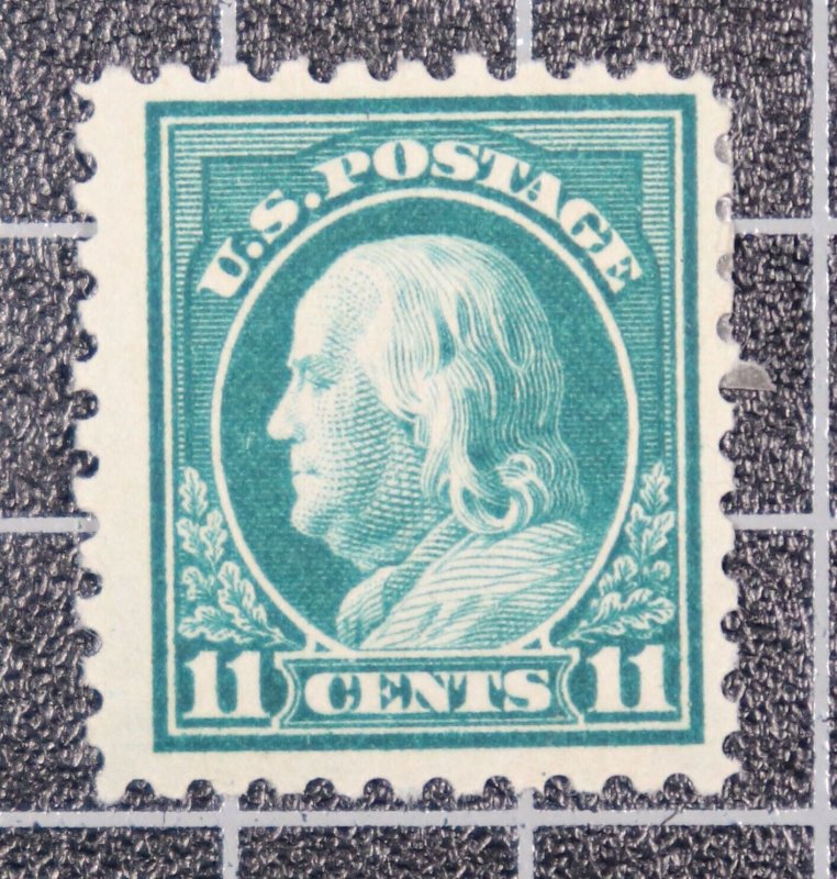 Scott 473 - 11 Cents Franklin - OG MH - Nice Stamp - SCV - $50.00
