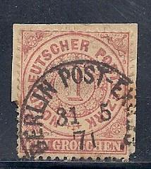 North German Confederation #4 on paper (U) CV $1.50