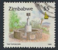 Zimbabwe  SG 902  SC# 734 Used The Toposcope   see detail and scan