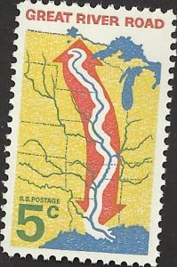 # 1319 MINT NEVER HINGED GREAT RIVER ROAD