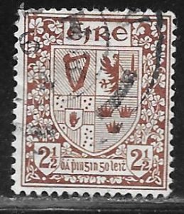 Ireland 110: 2.5p Coats of Arms, used, F-VF
