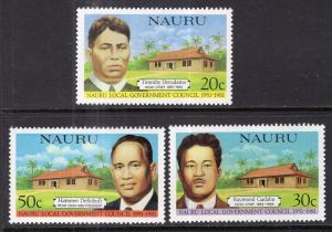 Nauru 224-226 MNH VF