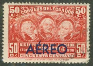 Ecuador C41 USED BIN $0.50