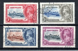 Basutoland 1935 Silver Jubilee set SG 11-14 FU CDS