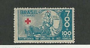 Brazil, Postage Stamp, #B7 Mint NH, 1935, JFZ