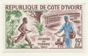 IVORY COAST Stamp Day Mail-Carriers MH* Stamp A34P3F41920-