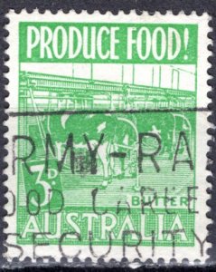 Australia 1953; Sc. # 250; Used Single Stamp