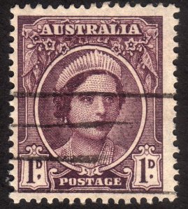 1943, Australia 1p Used, Sc 191