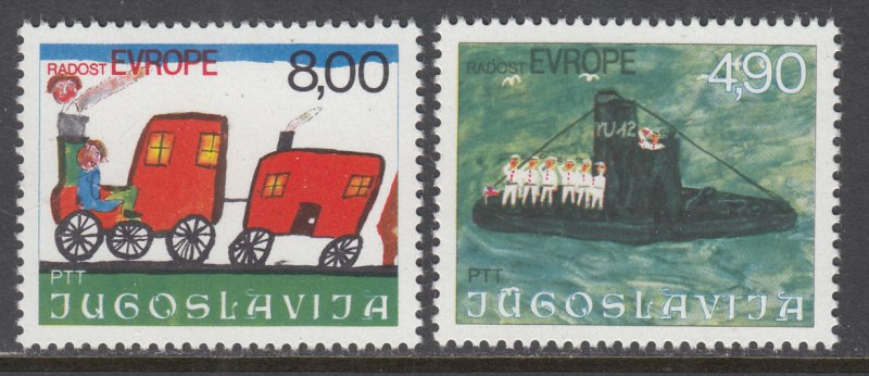 Yugoslavia 1314-1315 Europa MNH VF