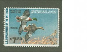RW47 Duck Stamp, Mint Never Hinged (SCV=$16) 