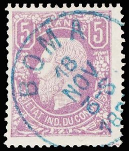 BELGIAN CONGO 5  Used (ID # 106960)