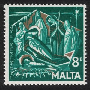 Malta Christmas 8d 1964 MNH SG#329