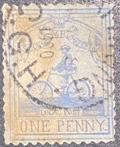 South Africa 1d, Great Britain stamps COGH Cape of good year:1900 sg#17 cat:€450