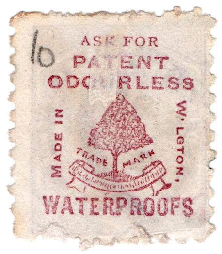 (I.B) New Zealand Postal : Adson (Patent Waterproofs)