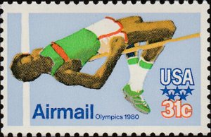 # C97 MINT NEVER HINGED ( MNH ) OLYMPIC HIGH JUMP