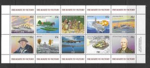 FIJI SG1277a 2005 END OF WORLD WAR II MNH