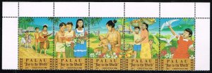 Palau 1986,Sc.#117-121 MNH Christmas: Joy to the World