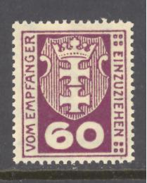 Danzig J4 mint hinged (DT)