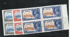 Swaziland #20 - #23 Very Fine Never Hinged Block Set