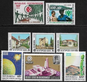 Worldwide Small Collection of MNH Stamps (033)