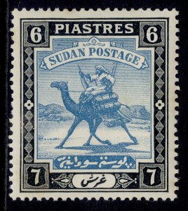 SUDAN GV SG45b, 6p greenish blue & black, M MINT. Cat £20.