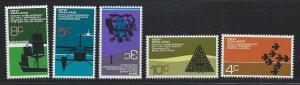 NEW ZEALAND SC# 495-9 F-VF MNH 1972