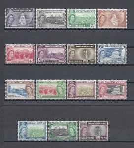 MONTSERRAT 1953/62 SG 136a/49 MNH Cat £75