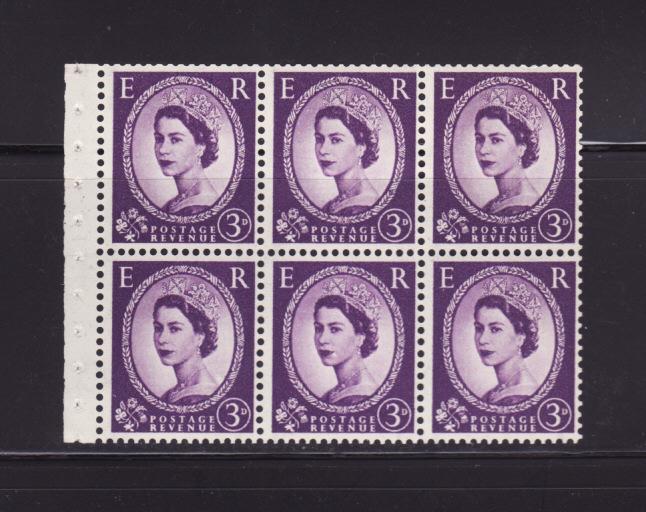 Great Britain 358cd Booklet Pane MNH Queen Elizabeth II