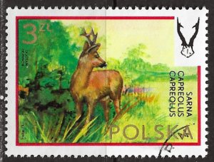 Poland ~ Scott # 1975 ~ Used ~ Deer