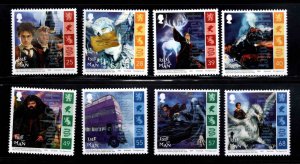 Isle of Man, Scott 1074-1081 Harry Potter MNH** set