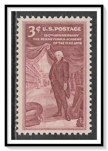 US #1064 Penn Academy Of Fine Arts MNH