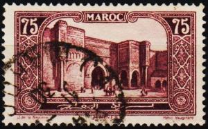 Morocco(French). 1917 75c S.G.140a Fine Used