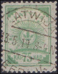 Latvia #18-24, Incomplete Set(7), W/O 17, 1919, Used