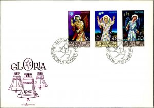 E0062 Liechtenstein 1986 First Day Cover (FDC) Christmas