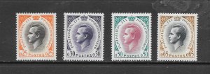 MONACO-CLEARANCE #462-5 RAINIER MNH