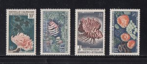 New Caledonia Scott #307-310 MNH