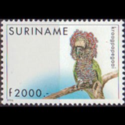 SURINAM 1996 - Scott# 1040 Bird-Parrot Set of 1 NH