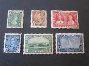 Canada 1935 Sc 211-6 set MH