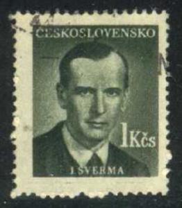 Czechoslovakia #376 J. Sverma, used (0.20)