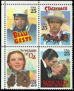 # 2445-2448 MINT NEVER HINGED CLASIC FILMS    