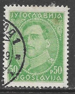 Yugoslavia 78: 50p Alexander, used, F-VF