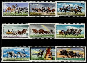 Hungary 1913-21 MNH Horses