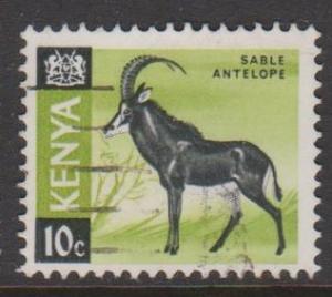Kenya Sc#21 Used