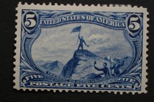 United States #288 5 Cent Trans-Miss. 1898 OG