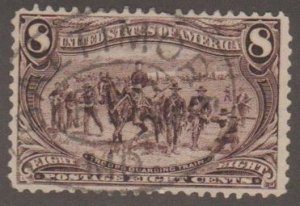 U.S. Scott #289 Trans-Mississippi Stamp - Used Single