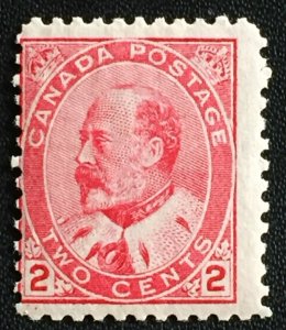 CANADA 1903-08 KEVII 2c MLH SG#177 C3690