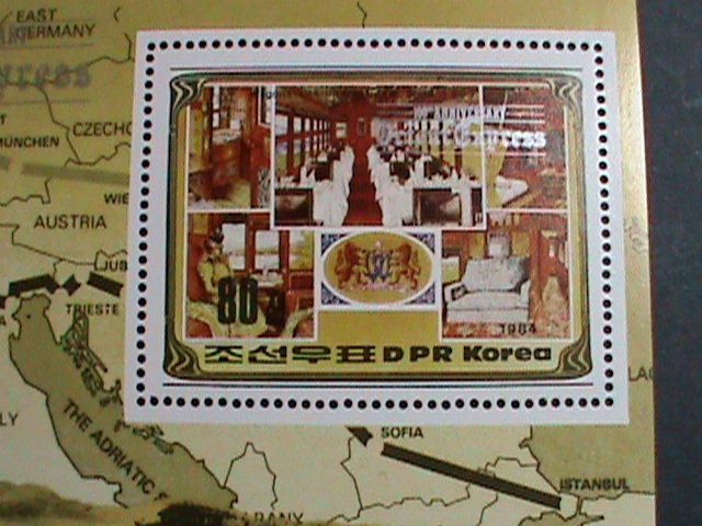 ​KOREA STAMP:1984-SC#2374-THE FIRST ORIENT EXPRESS MNH RARE S/S-VERY FINE